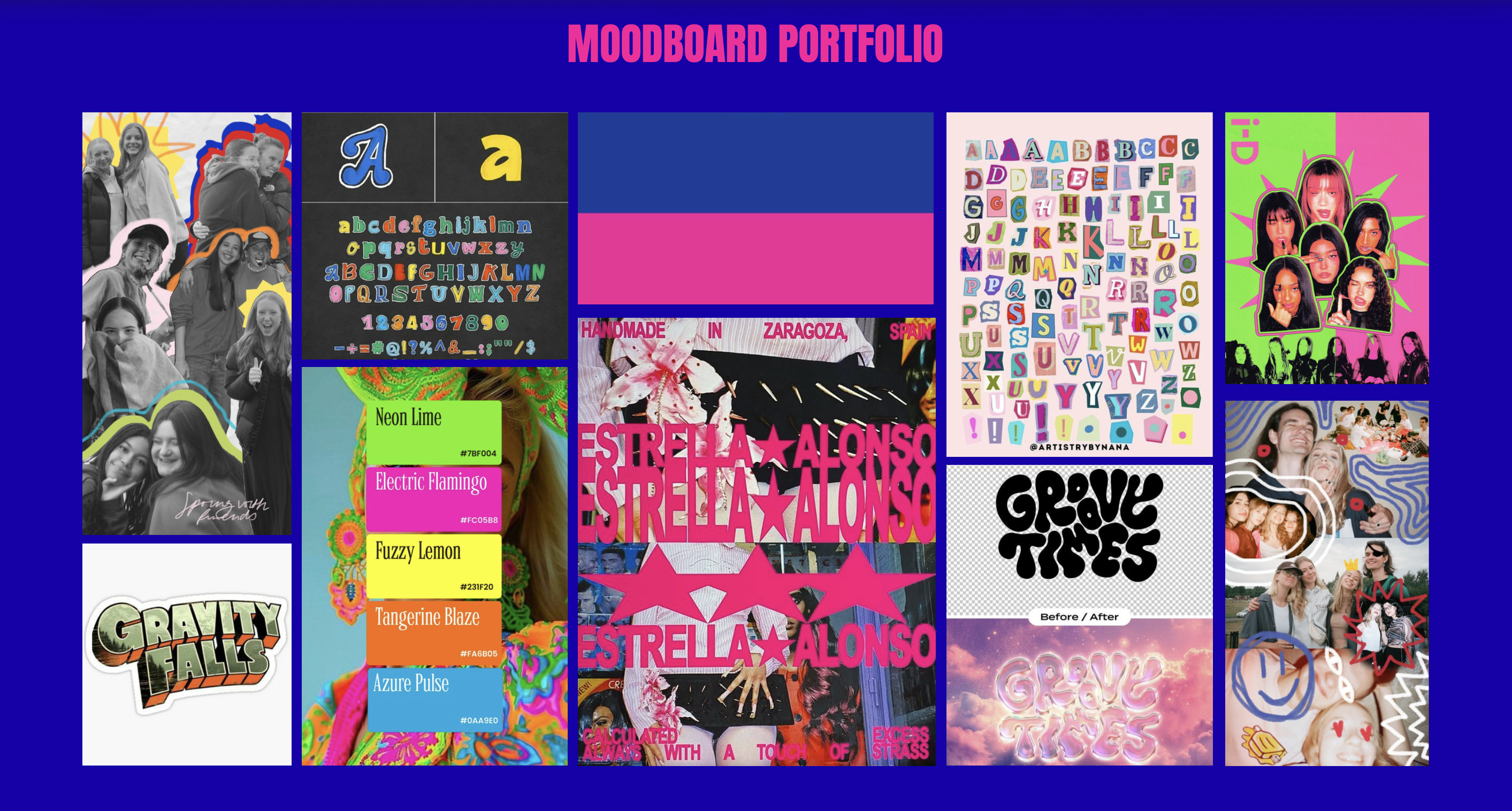 Moodboard portfolio