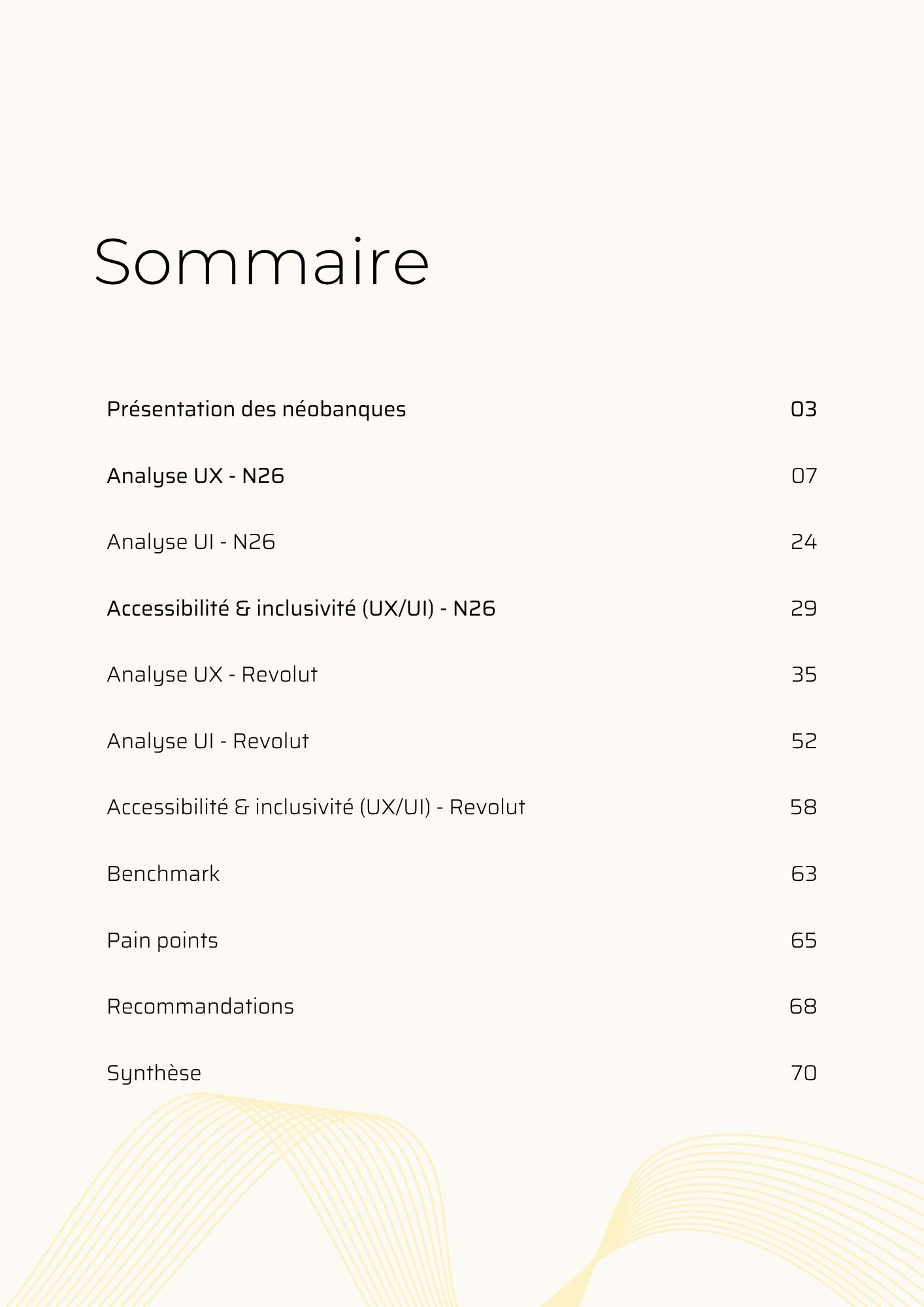 Audit UX/UI banques
