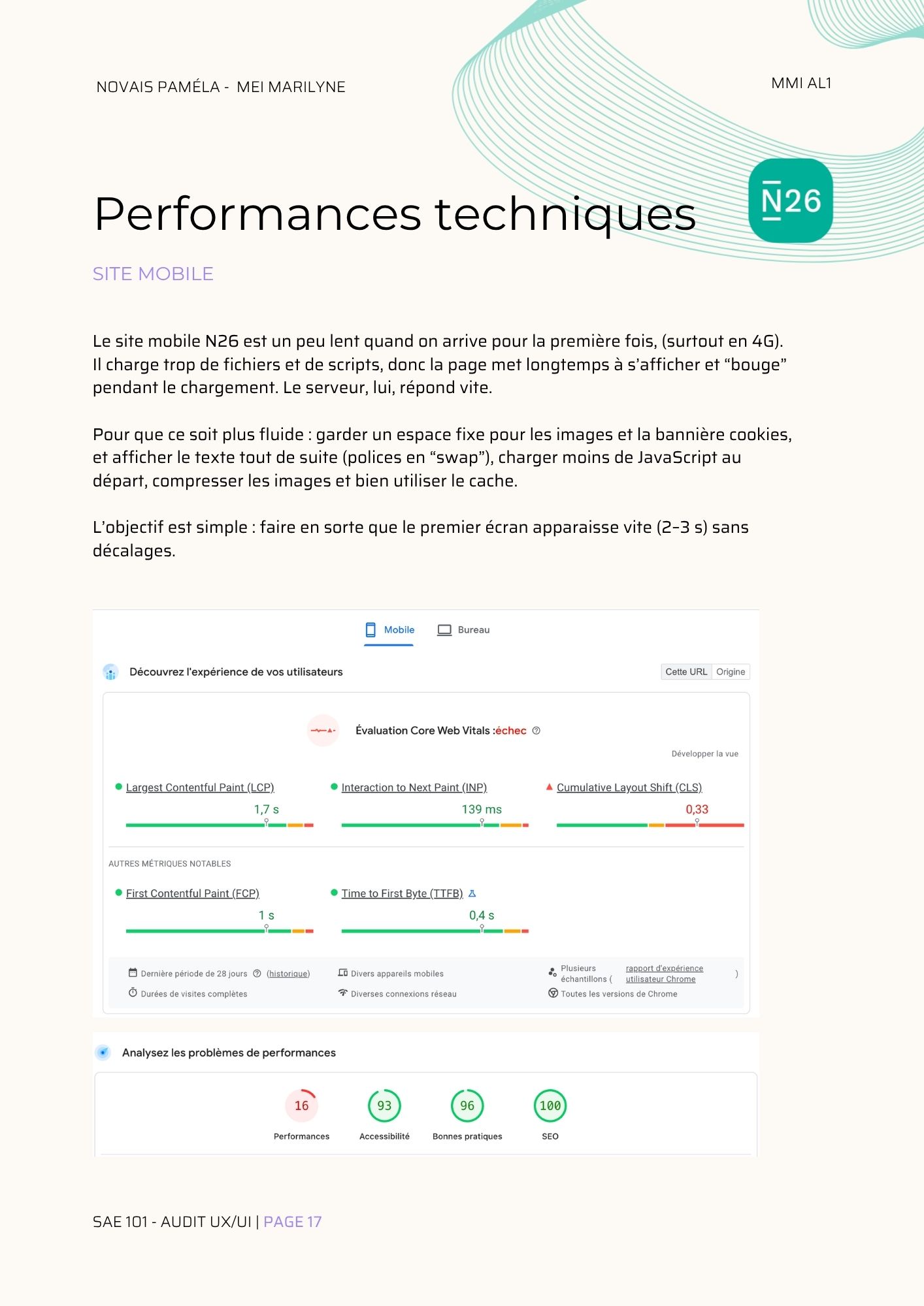 Audit UX/UI banques